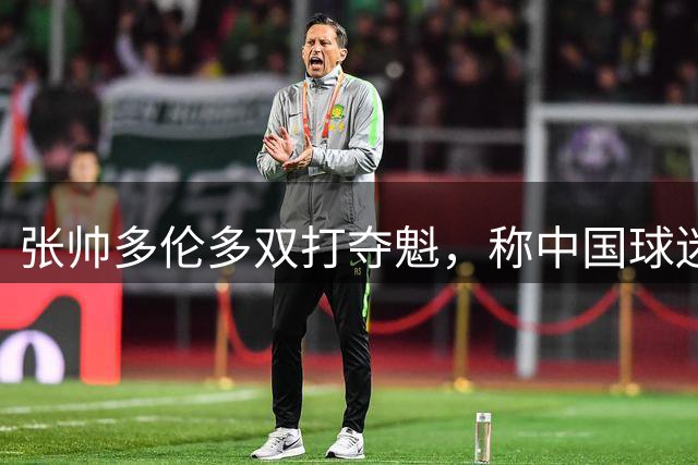 张帅多伦多双打夺魁，称中国球迷营造家般温暖氛围